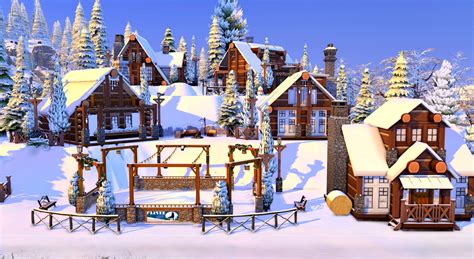 The Sims 4 Winter Builds to Kick Off the Season!