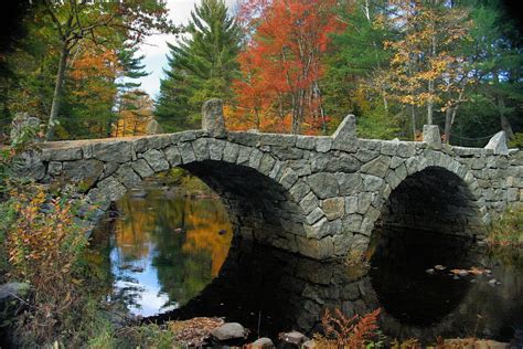 Jones Stone Arch Bridge - New England