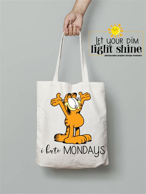 Garfield Cat With Three Famous Quotes SVG PNG (Instant Download) - Etsy