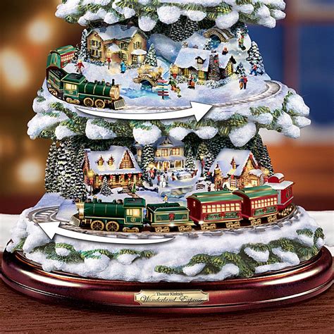 Thomas Kinkade Christmas Trees • Comfy Christmas