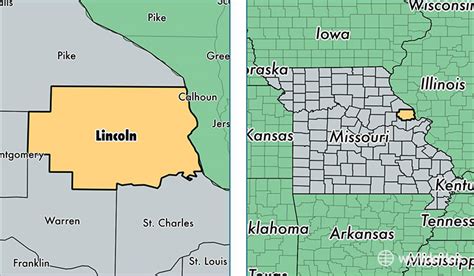 Lincoln County, Missouri / Map of Lincoln County, MO / Where is Lincoln ...