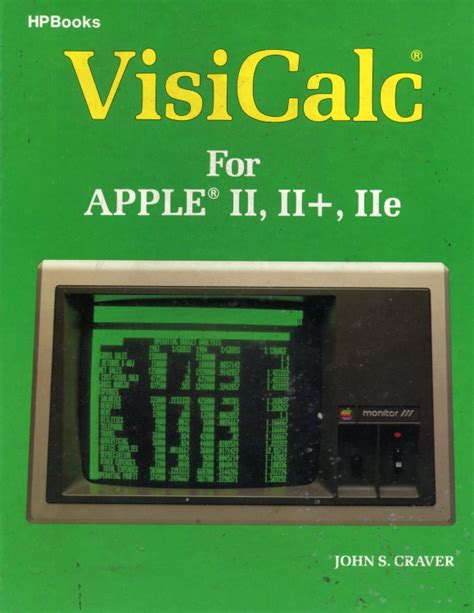 VisiCalc For Apple II, II+, IIe - Computing History