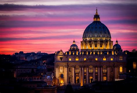 #79265 St. Peters Basilica HD Wallpaper, Vatican, Rome, Evening, Italy - Rare Gallery HD Wallpapers