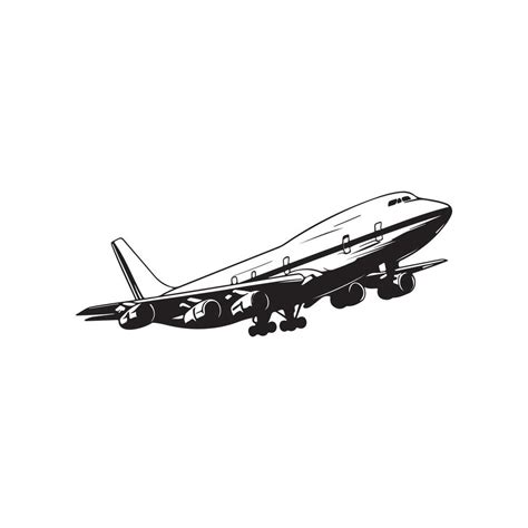 Airplane isolated on a white background 38567738 Vector Art at Vecteezy