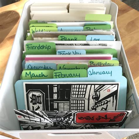 DIY Card Organizer — Mid Modern Mama