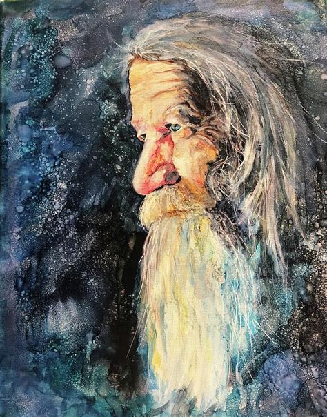 Old Man Winter Painting by Teresa Brown - Fine Art America