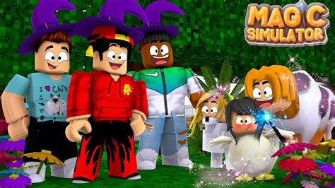 ROBLOX - *NEW* THE MAGIC SIMULATOR!! - YouTube