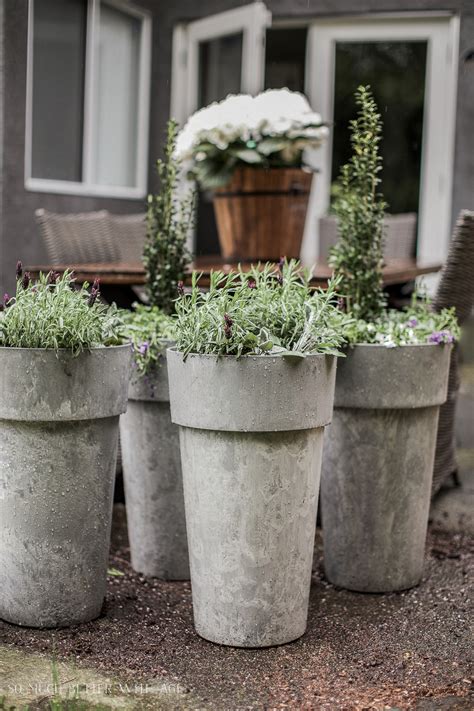 The Best Tip for Filling Large Outdoor Planters | So Much Better With Age