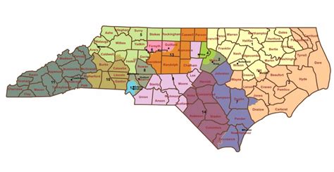 Latest Draft of North Carolina’s New Congressional District Map ...