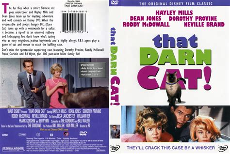 That Darn Cat dvd cover (1965) R1