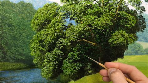 How to paint tree details | Oil painting episode 136 - YouTube