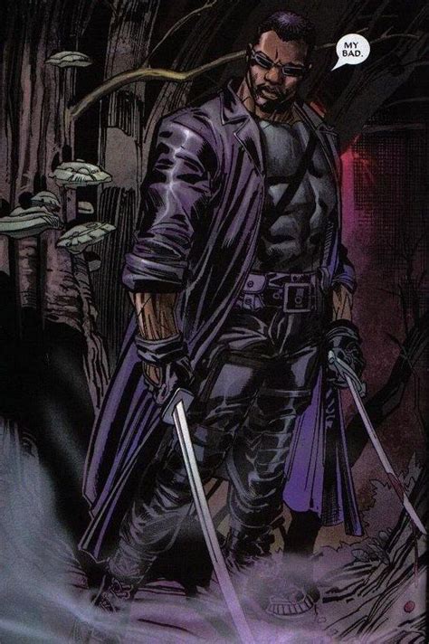 Blade: the super vampire Comic Book Characters, Comic Character, Comic Books Art, Marvel ...