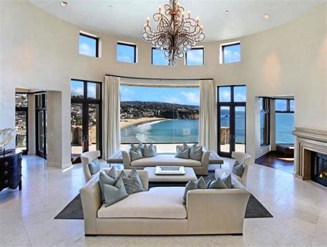 Mansion living, Ocean view living room, Luxury living