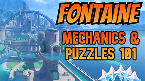 Fontaine Puzzle Mechanics 101 - Genshin Impact Version 4.0 Tutorial ...