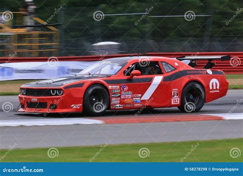 Pro Dodge Challenger Race Car on the Course Editorial Stock Photo - Image of action, gopro: 58278298