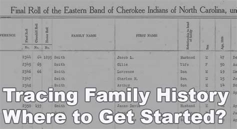 How Find Your Native American Ancestry