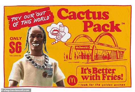 Travis Scott's McDonald's action figure is selling for a whopping $55,000 on the resale market ...