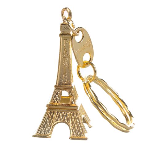 4 colors! Tower Keychain Keys Souvenirs Paris Tour Retro Classic ...