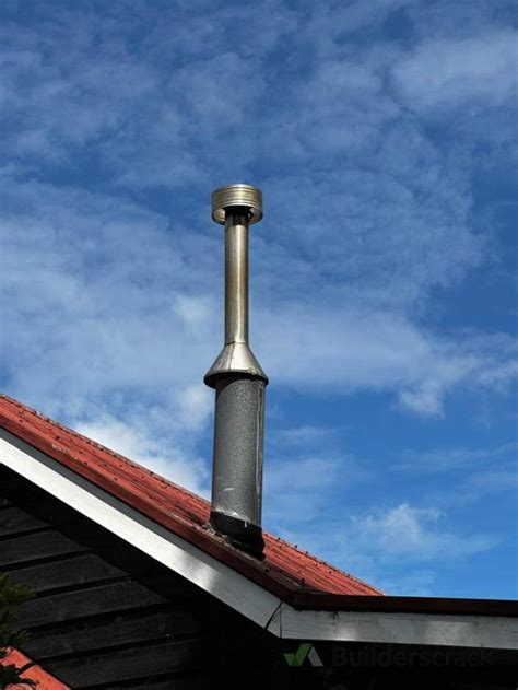 Removal of metal chimney and roof repair (# 928891) | Builderscrack