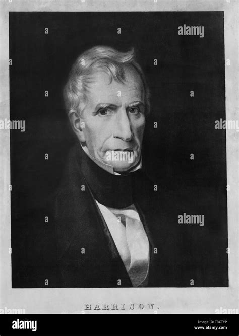 William Henry Harrison (1773-1841), Ninth President of the United ...