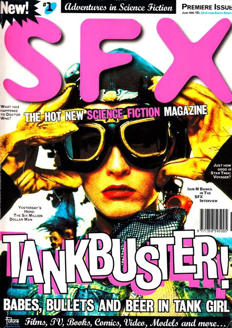 STARLOGGED - GEEK MEDIA AGAIN: 1995: SFX MAGAZINE ISSUE 1