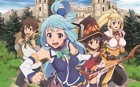 1080P, Anime, Aqua (KonoSuba), KonoSuba – God’s blessing on this ...