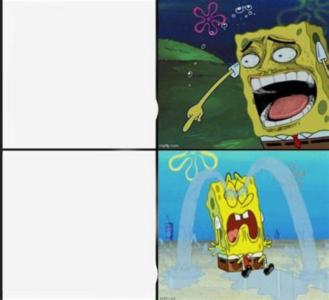 Spongebob Crying and Laughing meme Blank Template - Imgflip