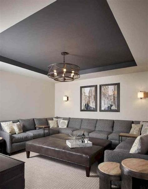 51 Charming Modern Tray Ceiling Designs For Living Room Most Outstanding In 2023