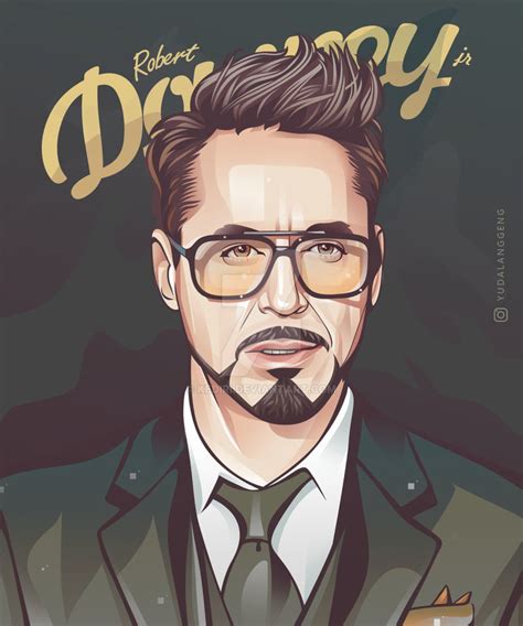 Robert Downey Jr - Potrait Illustration by Kediri on @DeviantArt ...