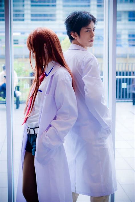 steins;gate - makise kurisu (christina) okabe rintarou (okarin ...