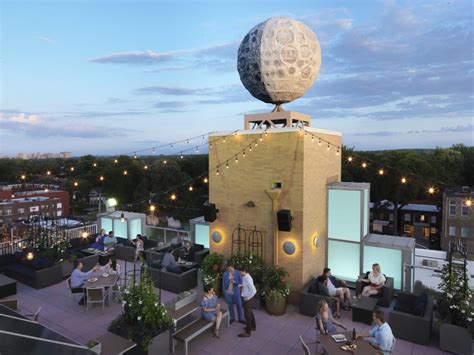 Rooftop Garden Bar St. Louis | Rooftop Bar | The Moonrise Boutique Hotel