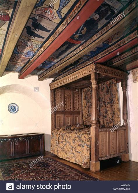 nine worthies ceiling, Crathes castle, late 16th/early 17th c ...