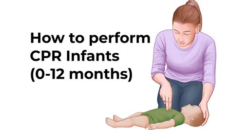 How CPR is performed on Infants