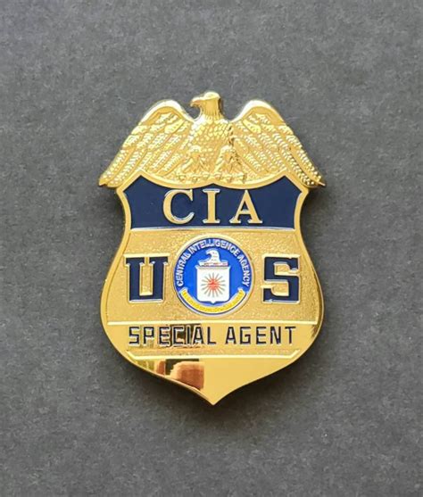 CIA Special Agent Badge Replica Badge Collectable Badge | Etsy