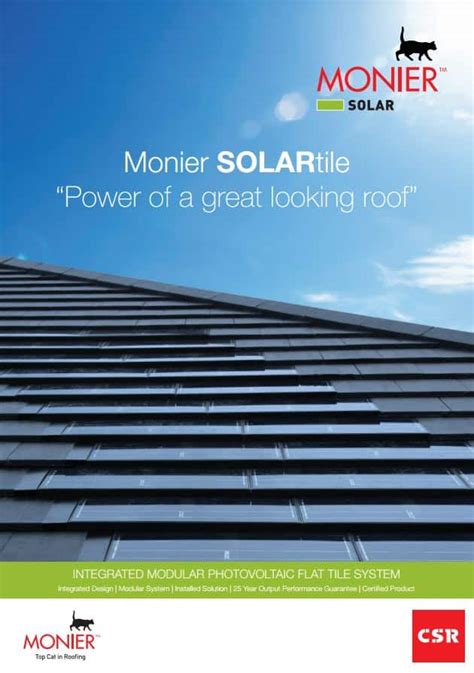 Monier SolarTile - Solar Tiles Australia - Saving with Solar