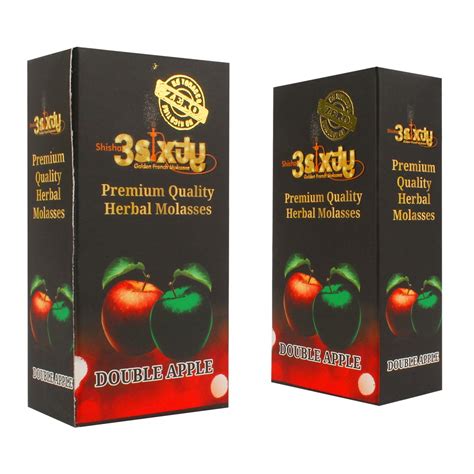 Puff Smart Shisha 3Sixty Herbal Molasses Hookah Double Apple Flavour ...