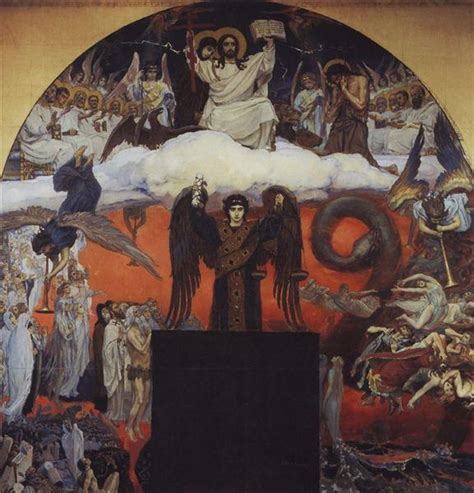 Judgement Day, 1885 - 1896 - Viktor Vasnetsov - WikiArt.org