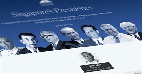 Singapore’s Presidents | The Straits Times