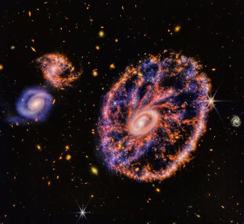 Cartwheel Galaxy Photograph by Dale Kauzlaric - Fine Art America