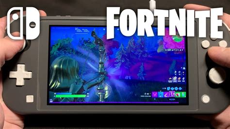 Fortnite on Nintendo Switch Lite #328 - YouTube