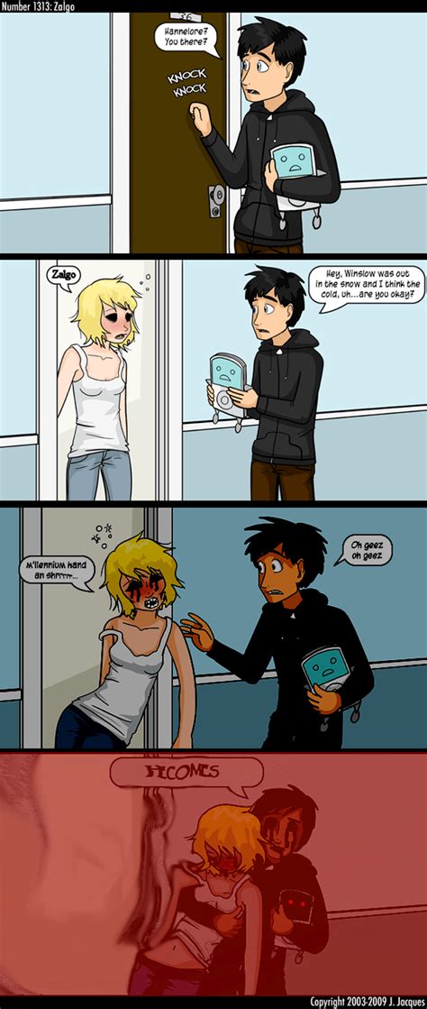 Questionable Content: Zalgo by htmlcoderexe on DeviantArt