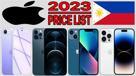 APPLE iPHONE PRICE LIST IN PHILIPPINES 2023 - YouTube