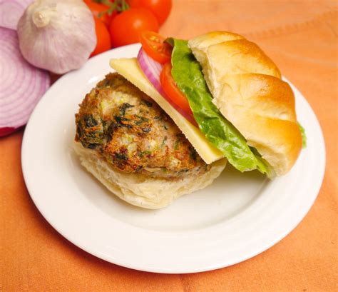 Spinach and Turkey Burgers - Cook Better Than Most Restaurants