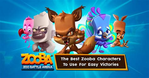 Zooba Characters - The Best Characters to Use