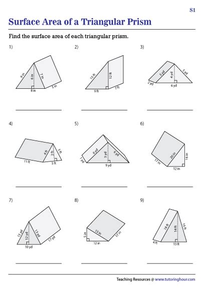 Surface Area Of Triangle