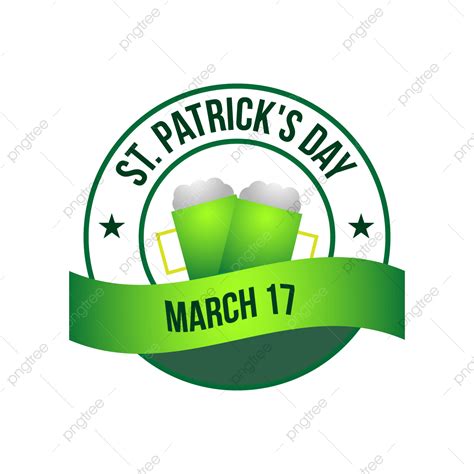 St Patricks Day Vector Hd PNG Images, St Patrick S Day Logo Best Design, St Patrick S Day Logo ...