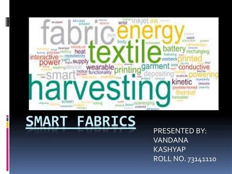 Smart Fabrics & Interactive Fabrics