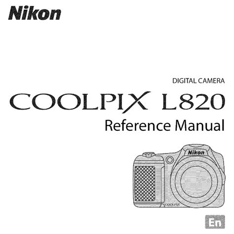 NIKON COOLPIX L820 REFERENCE MANUAL Pdf Download | ManualsLib