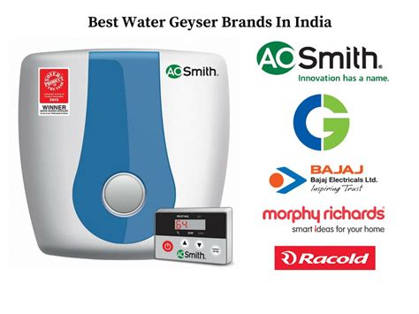 Best Water Geyser Brands In India