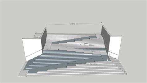 Stairs & ramp combined | 3D Warehouse | Arquitetura escadas, Projeto rampa, Projetos de construção